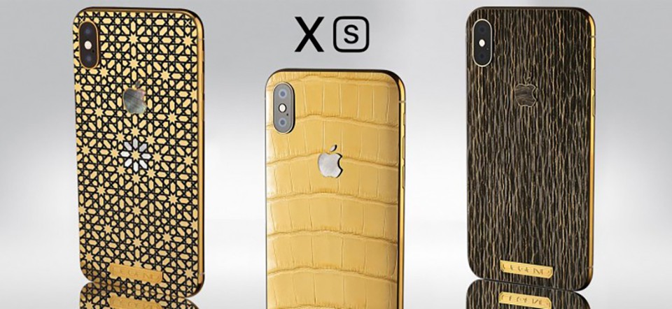 iPhone XS làm bằng da cá sấu và kim cương (ảnh 1)