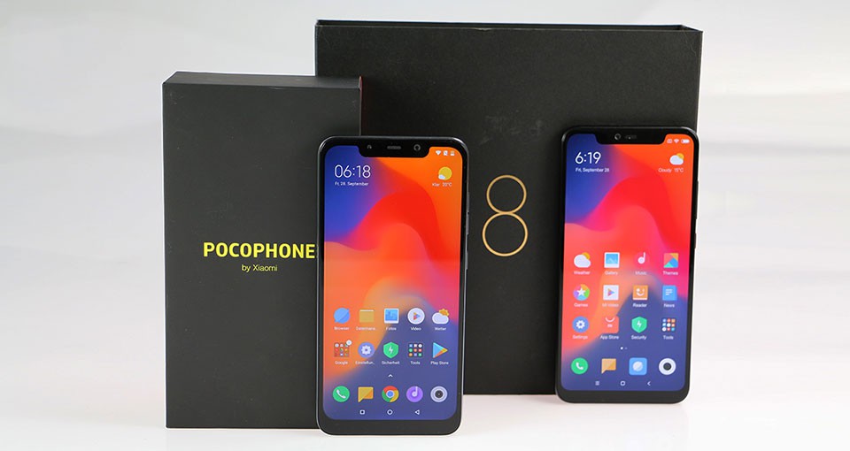 Xiaomi Mi 8 và Pocophone F1