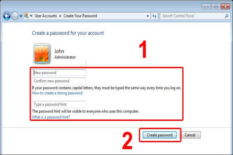 Bật mí cách cài mật khẩu máy tính đơn giản, bảo mật cao
