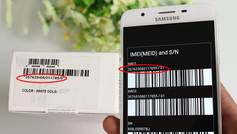 Check IMEI Samsung
