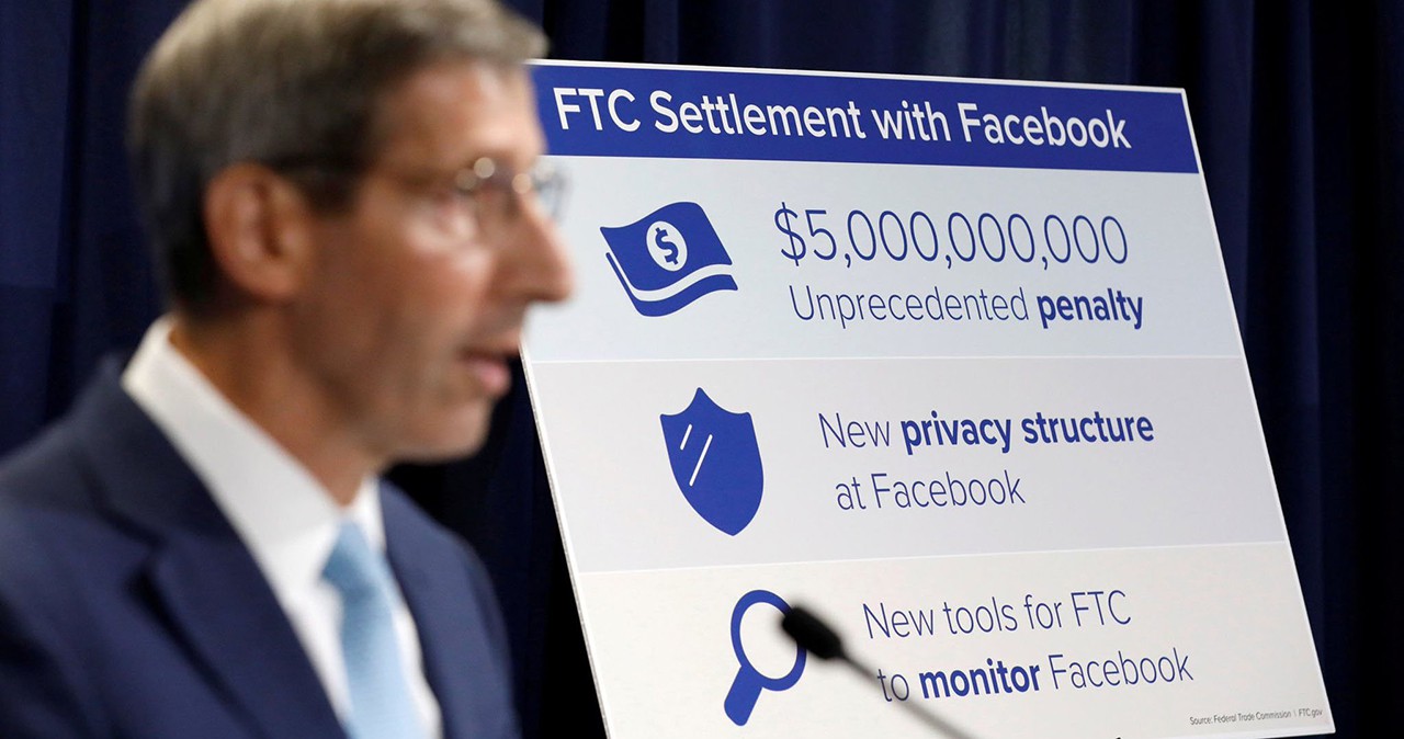 FaceBook bị phạt 5 tỷ USD (ảnh 1)
