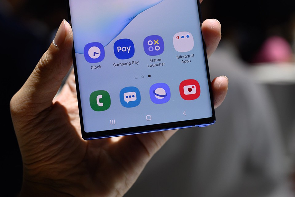 giao diện Galaxy Note 10