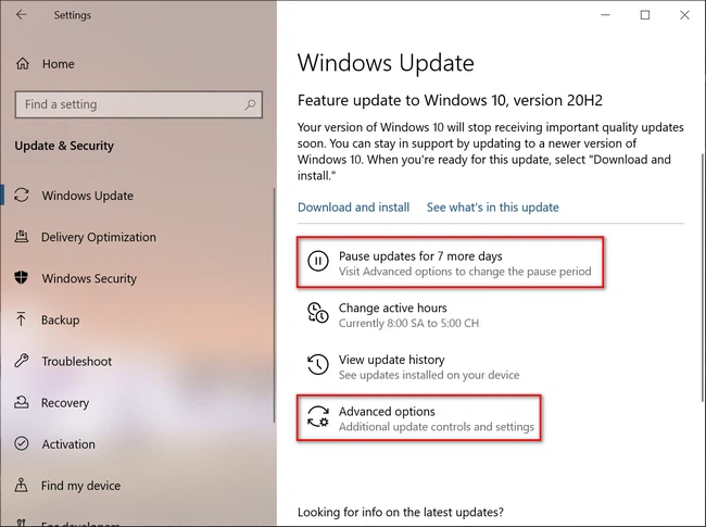 Hướng dẫn 4 cách tạm dừng cập nhật Windows 10