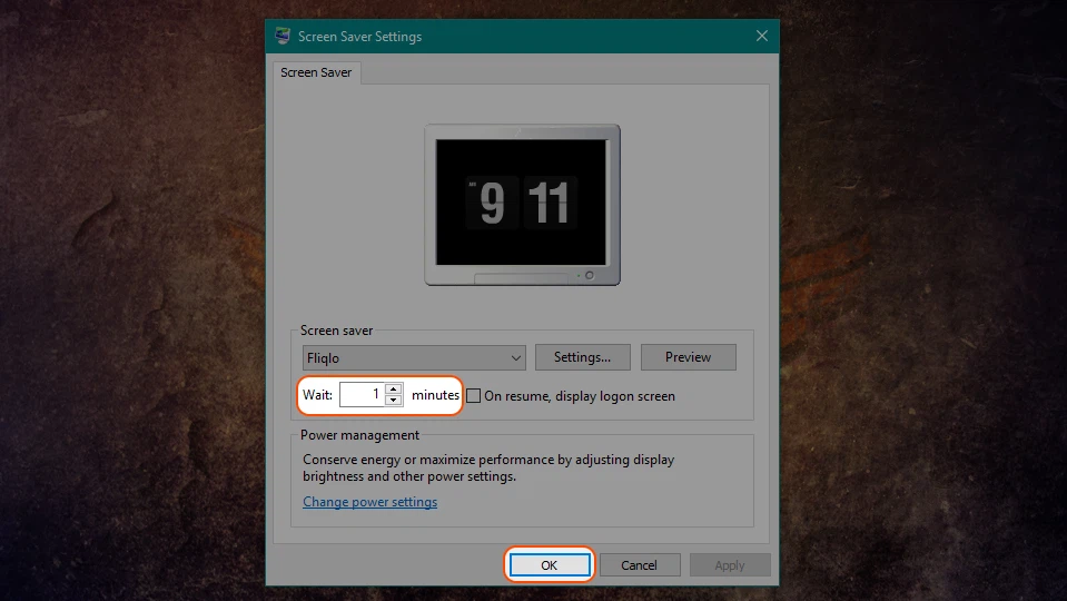 Cài đồng hồ số cho màn hình chờ trên Windows 10 (Ảnh 4)