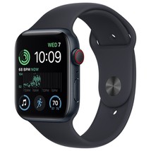 Apple Watch SE 2 GPS + Cellular 44mm viền nhôm dây cao su