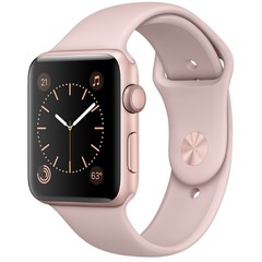 Apple Watch Series 2 38mm Rose Gold Aluminium Case with Pink Sand Sport Band MNNY2VN/A