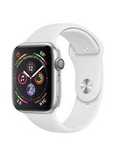 Apple Watch Series 4 GPS 40mm viền nhôm dây cao su trắng MU642VN/A