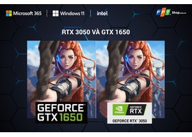 Sự khác biệt giữa card đồ họa RTX 3050 và GTX 1650: Có nên mua laptop gaming RTX 3050?