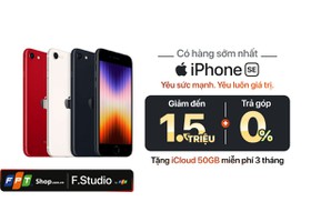 iPhone SE (2022) lên kệ sớm nhất tại FPT Shop, giá chỉ từ 11,99 triệu