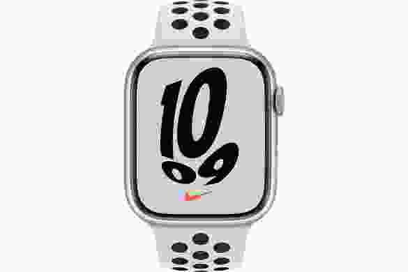 Apple Watch Nike Series 7 GPS + Cellular 45mm viền nhôm dây cao su 