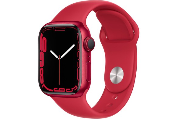 Apple Watch Series 7 GPS 41mm viền nhôm dây cao su (No.00773232)
