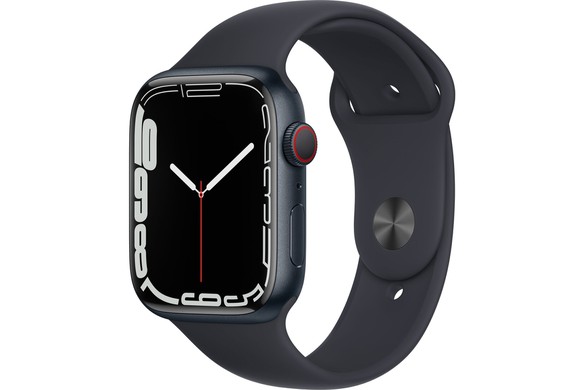 Apple Watch Series 7 GPS + Cellular 45mm viền nhôm dây cao su (No.00775638)