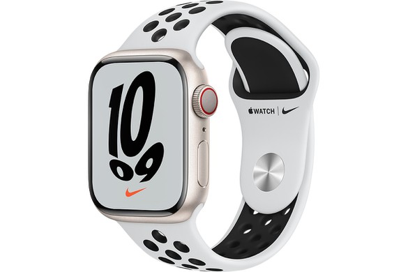 Apple Watch Nike Series 7 GPS + Cellular 41mm viền nhôm dây cao su (No.00807761)