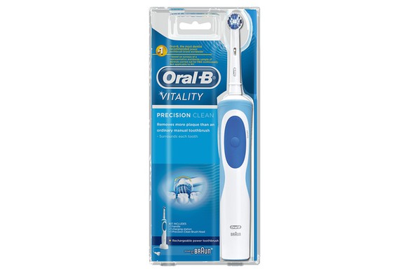 Bàn chải đánh răng điện Oral-B Vitality Precision Clean Blue D12.513