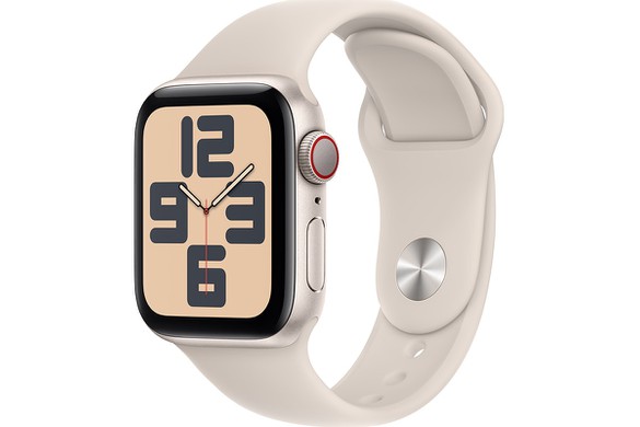 Apple Watch SE 2 GPS + Cellular 40mm Viền nhôm Dây cao su cỡ S/M (No.00904686)