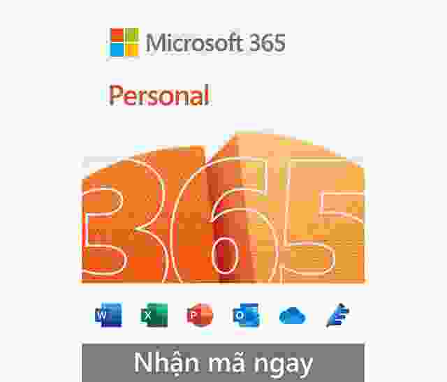 Key-online Microsoft® 365 Personal (01 năm; 01 tài khoản; 05 thiết bị) -  FPT Shop