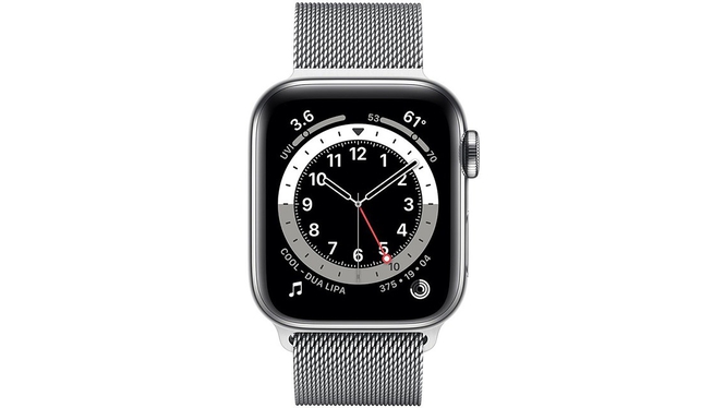 Apple Watch Series 6 GPS + Cellular 40mm viền thép dây thép