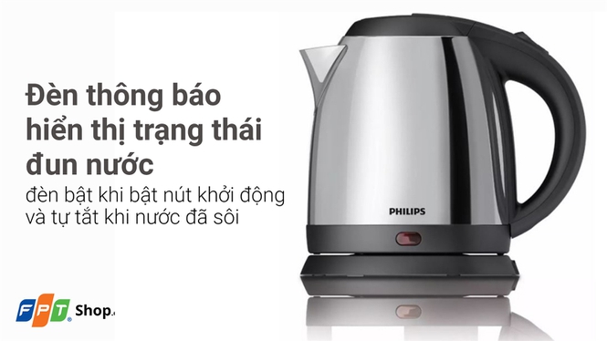 Bình siêu tốc Philips 1.2 lít HD9303 (No.00755990)