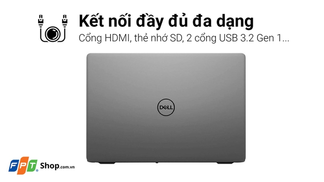 Laptop Dell Inspiron N3501 i3 1125G4/4GB/256GB/15.6"FHD/Win 10