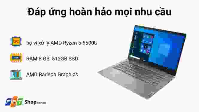 Laptop Lenovo ThinkBook 14 G3 R5 - Phong cách, đẳng cấp, chuyên ...