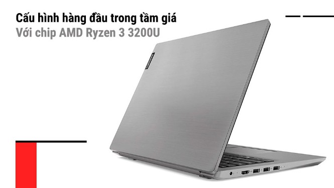 Laptop Lenovo Ideapad S145 14API R3 3200U/4GB/25GB SSD/WIN10