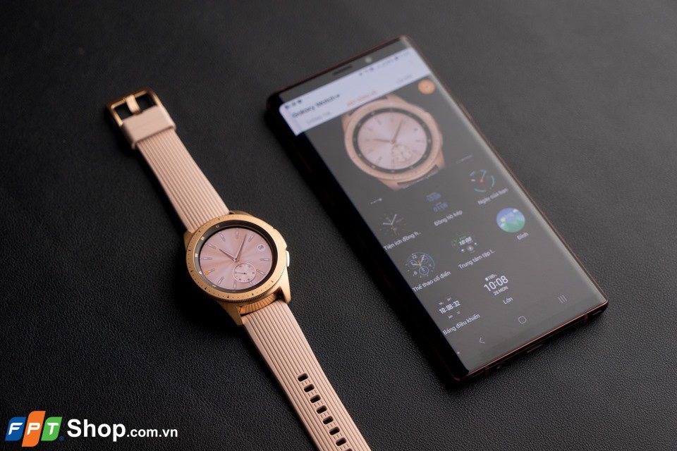 Đồng hồ Samsung Galaxy Watch 42mm Rose Gold