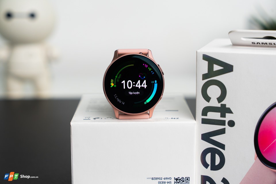 Galaxy Watch Active 2 44mm viền nhôm dây silicone