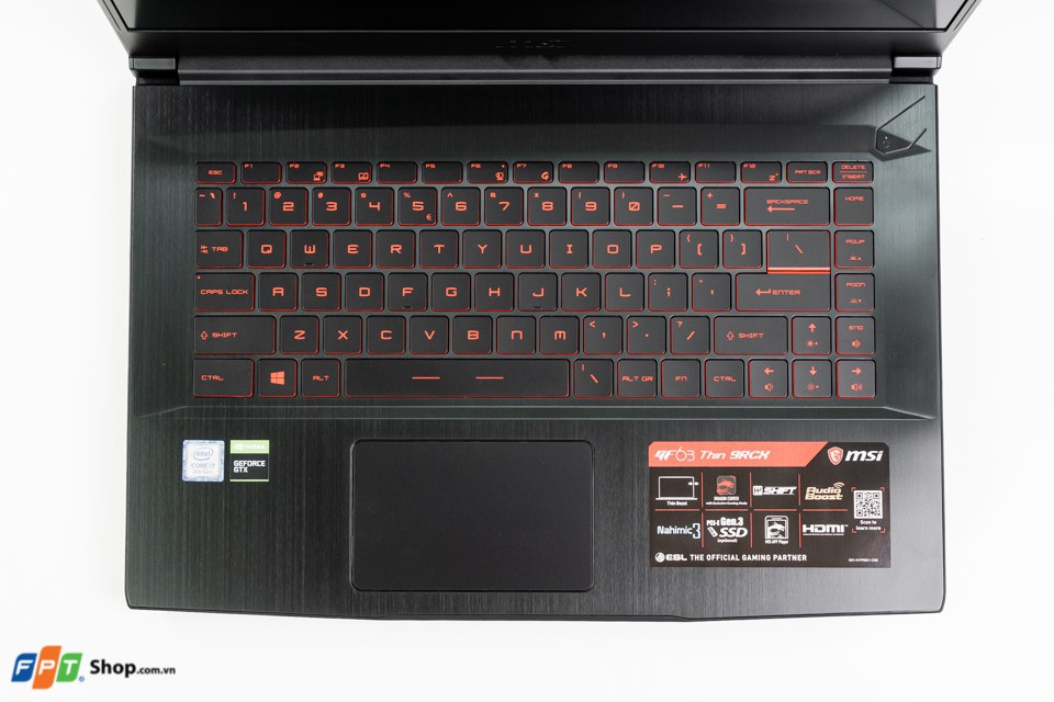 Laptop MSI GF63 9RCX i5-9300H/8Gb/512Gb/15.6"FHD/Win10
