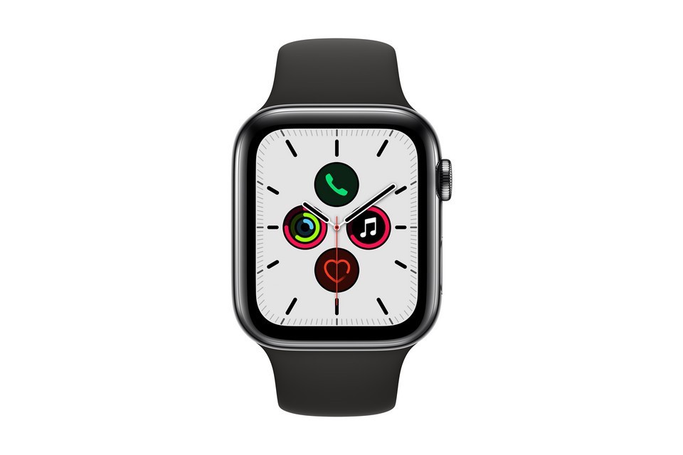 Apple Watch Series 5 GPS Cellular 40mm viền thép dây cao su