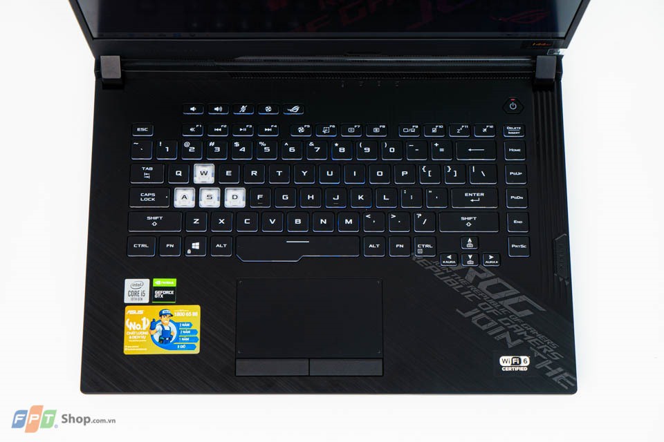 Laptop Asus Strix G512 IAL001T i7 10750H/8GB/512G SSD/15.6 FHD/WIN10