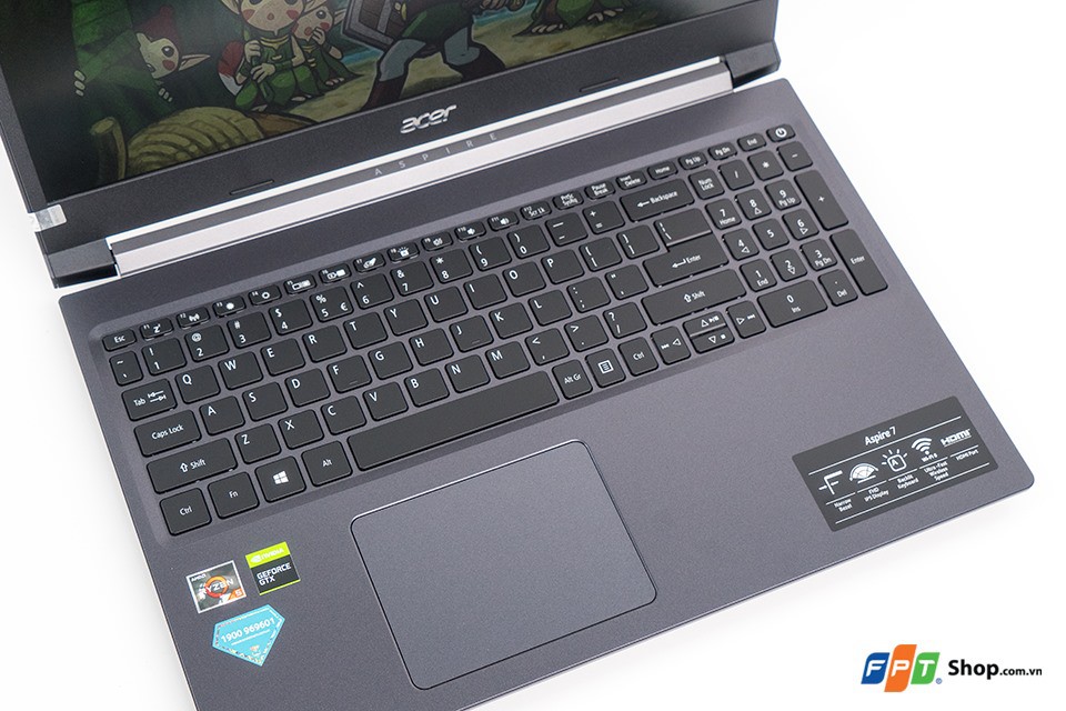 Acer Aspire Gaming 7 A715-41G-R1AZ R7 3750H/ 8GB/ 512GB SSD/ 15.6FHD/ GTX1650-4GB/W10