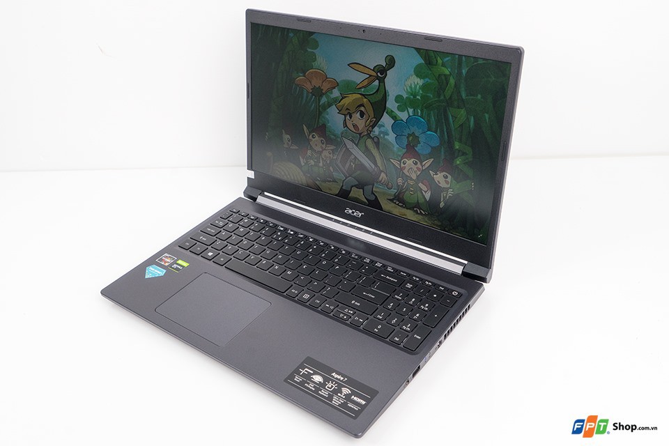 Acer Aspire Gaming 7 A715-41G-R1AZ R7 3750H/ 8GB/ 512GB SSD/ 15.6FHD/ GTX1650-4GB/W10