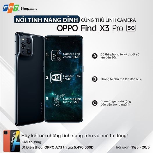 OPPO Find X3 Pro 5G - Nối tính năng