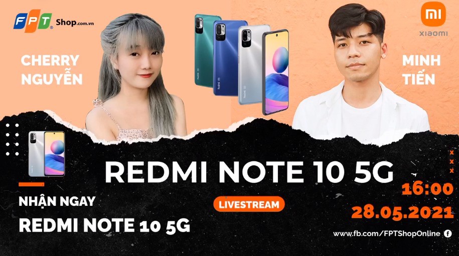 Quà Khủng cùng Redmi Note 10 5G