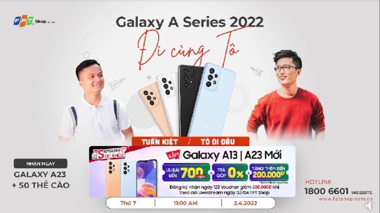 Galaxy A series 2022