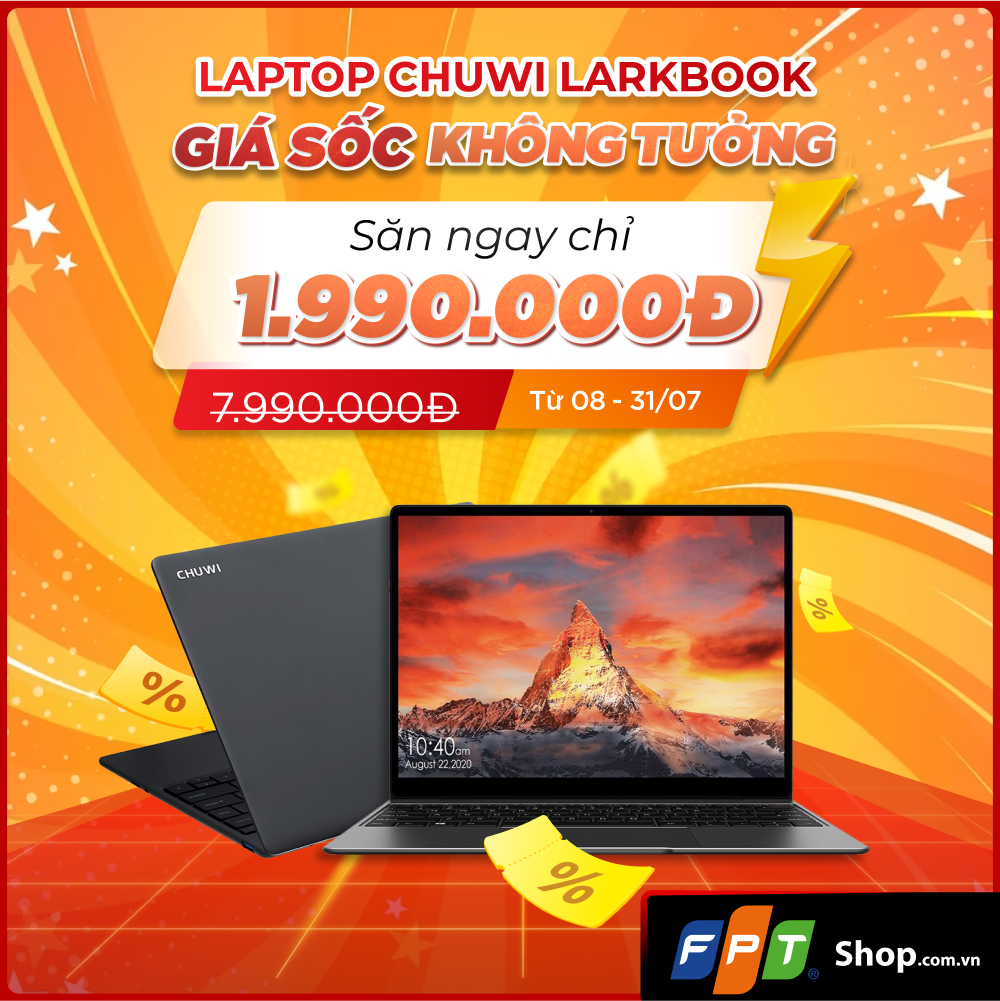 Săn giá sốc Laptop Chuwi